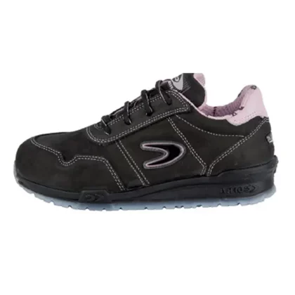 Women's safety shoe.